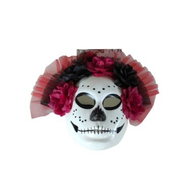 Ce masque pour femme "Day of the Dead" sera votre point d'honneur à votre déguisement | jourdefete.com