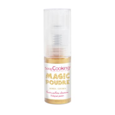 Magic Poudre Dorée 7g pour des desserts brillants | jourdefete.com