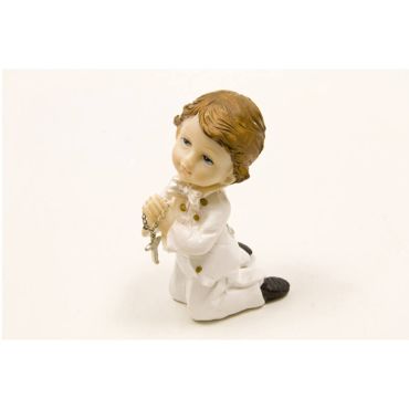 Figurine en résine - Communiant agenouillé