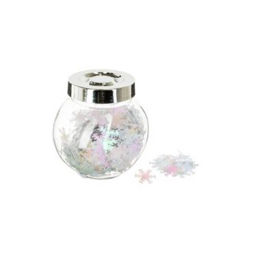 confettis-table-noel-bocal-decoration | jourdefete.com