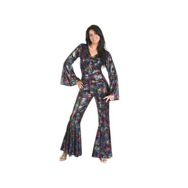 Combinaison Disco Psychédélique Femme - Taille au Choix