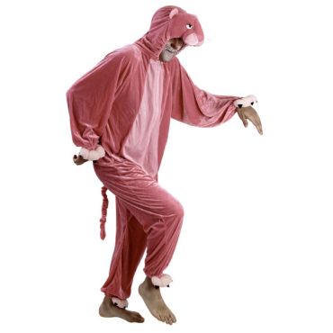 Déguisement Panthère Rose en peluche Adulte