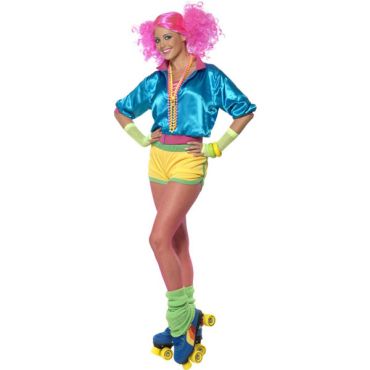 Costume Roller Girl Années 80 Femme 