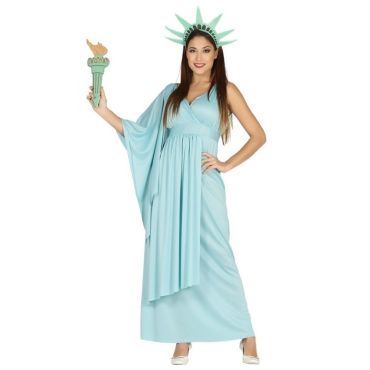 Déguisement Statut de la Liberté Femme - Taille au Choix