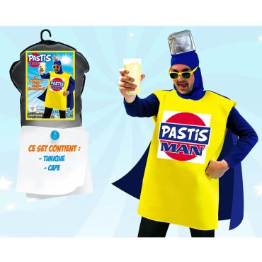 Costume homme "Pastis Man" Costume homme "Pastis Man"