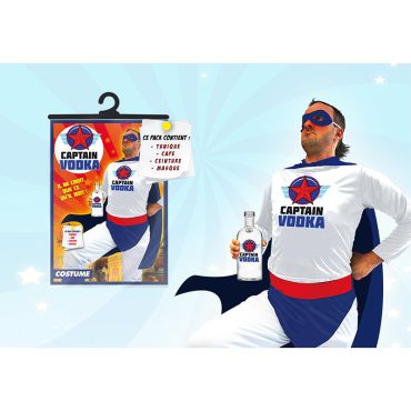 Costume "Captain Vodka" - Taille unique