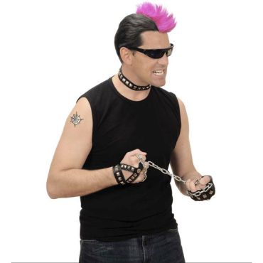 Crête Punk Fluo à Clipper