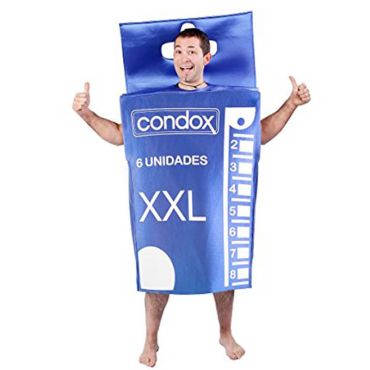 Déguisement Boite de préservatifs - Taille unique