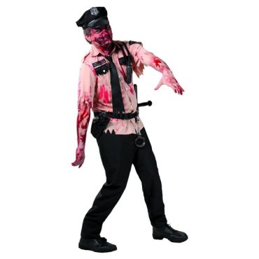 Déguisement de Zombie Policier Homme Déguisement de Zombie Policier Homme