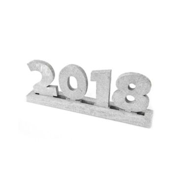 Support de table 2018 argenté
