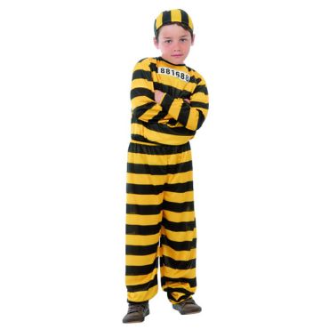 Déguisement Dalton Garçon - tenue prisonnier garcon