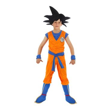 Déguisement Enfant – Dragon Ball Z -  Son Goku Saiyan - Taille au Choix| jourdefete.com