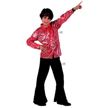 Déguisement Enfant Disco Rouge Garçon