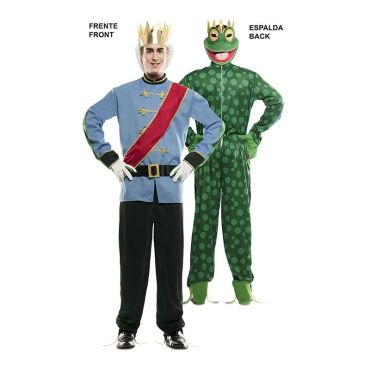 Deguisement Double Fun Prince Crapaud Taille au Choix Jour de Fete Deguisement Homme Deguisement Adulte