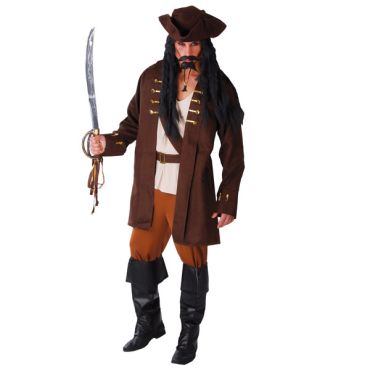 déguisement de pirate avec chapeau pour homme | jourdefete.com
