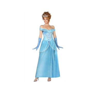 Déguisement Princesse Bleue Femme - Taille au Choix
