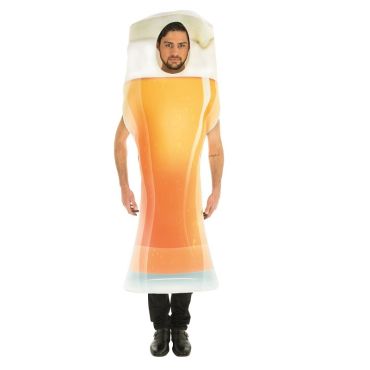 Déguisement Verre de Bière Adulte - Taille Unique
