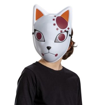 Masque renard Demon Slayer pour enfant cosplay et fête | jourdefete.com Masque renard Demon Slayer pour enfant cosplay et fête | jourdefete.com