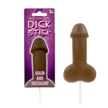 Sucette pénis en chocolat - 12 cm | jourdefete.com