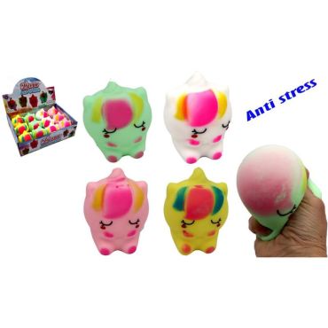 Licorne Anti-Stress - 9 cm - Couleur Aléatoire | jourdefete.com