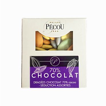 Dragées Séduction Chocolat 500 gr - Multicolore
