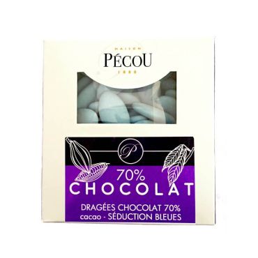 Dragées Séduction Chocolat 500 gr – Bleu ciel 