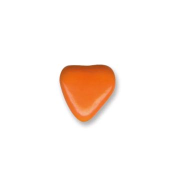 dragées mini coeur chocolat couleur passion | jourdefete.com