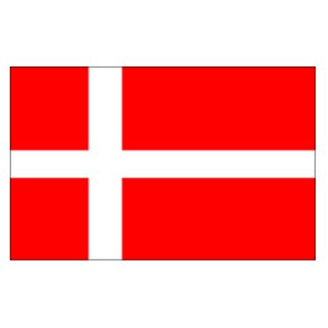 Lot de 10 drapeaux - Danemark Lot de 10 drapeaux - Danemark