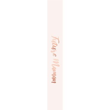 écharpe future maman rose gold | jourdefete.com