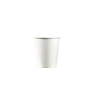 50 gobelets en carton blanc