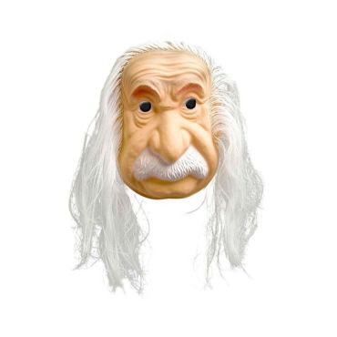 Masque Einstein avec Cheveux