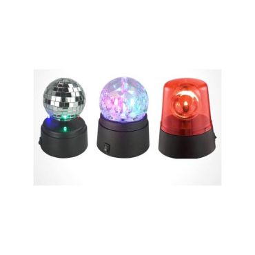 pack de 3 mini effets de lumière à LED | jourdefete.com