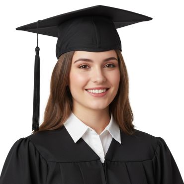 Chapeau de diplômé noir avec pompon pour fête et cérémonie | jourdefete.com Chapeau de diplômé noir avec pompon pour fête et cérémonie | jourdefete.com