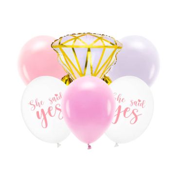 Kit 6 ballons avec Alliance - EVJF