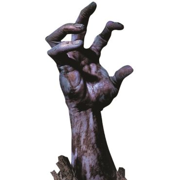 Halloween - Autocollant pour Fenêtre - Main de Zombie