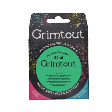 Fard de maquillage vert pré Grim'tout pro | jourdefete.com