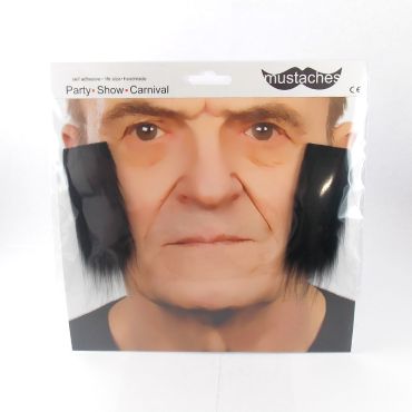 Favoris courts - Noir Favoris courts - Noir