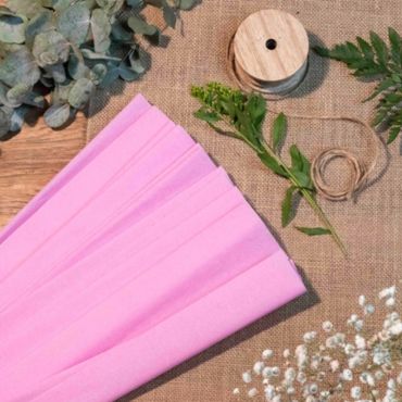papier-crepon-carnaval-diy-rose-lilas | jourdefete.com