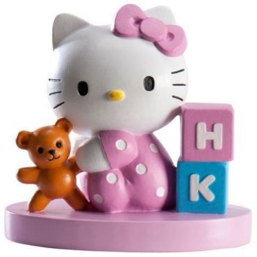 Figurine Hello Kitty 9.5 Cm Décoration de Gâteau 