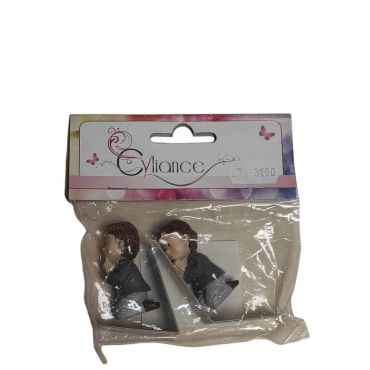 2 Figurines pour gâteau - Communiant | jourdefete.com