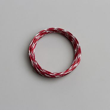 Fil Métallique Arlequin Rouge - 5m