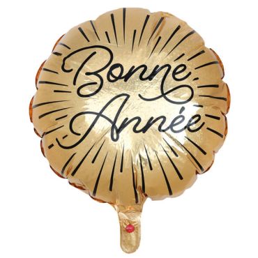 ballon en aluminium doré bonne année | jourdefete.com ballon en aluminium doré bonne année | jourdefete.com