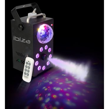 Machine à fumée 700W avec effet ASTRO et LED projetant de la fumée et des lumières colorées | jourdefete.com
