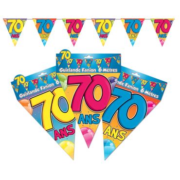 Guirlande Fanions "70" 