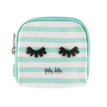 porte-monnaie-mignon-yeux-vert-menthe | jourdefete.com