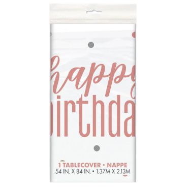 nappe-glitz-rose-gold-decoration-table-anniversaire | jourdefete.com