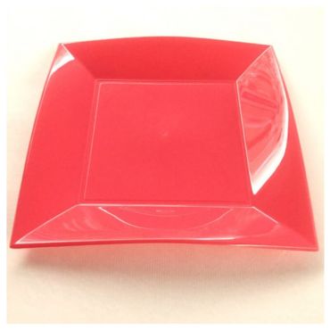8 Grandes Assiettes Corail - 23 cm