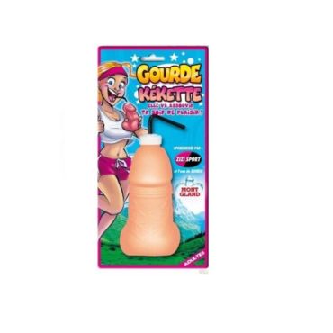 Gourde Sexy Zizi avec paille | jourdefete.com