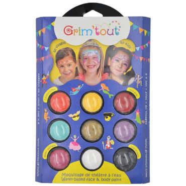 Grande palette de maquillage Princesse Grim'tout | jourdefete.com