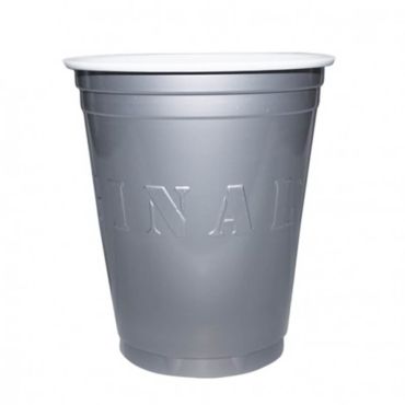 Gobelets "Beer Pong" x20 - Argent - 53 cl